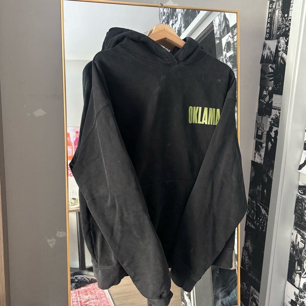 KENDRICK LAMARA BLACK & GREEN HOODIE